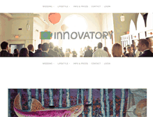 Tablet Screenshot of innovatoryphotography.com